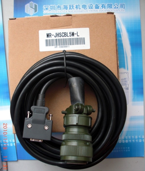 三菱伺服MR-J2S编码器电缆 MR-JHSCBL5M-L