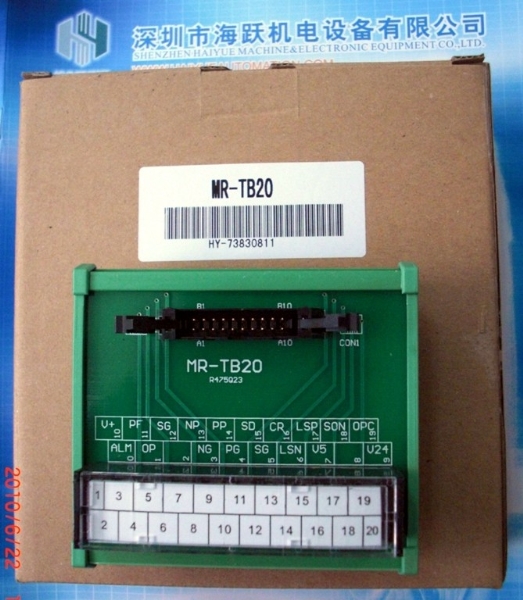 三菱伺服端子台MR-TB20